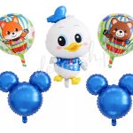 Duck Happy Birthday Balloons Decoration Set - 5 Balloons Set