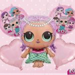 Mermaid Happy Birthday Balloons Decoration Set - 5 Balloons Set