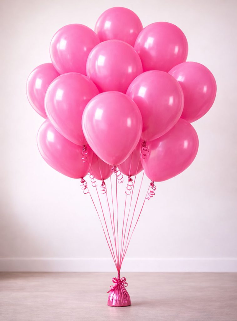 Latex / Plain party Pink (25, 50, 100)