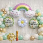 Happy Birthday Rainbow Decoration set HBD-221