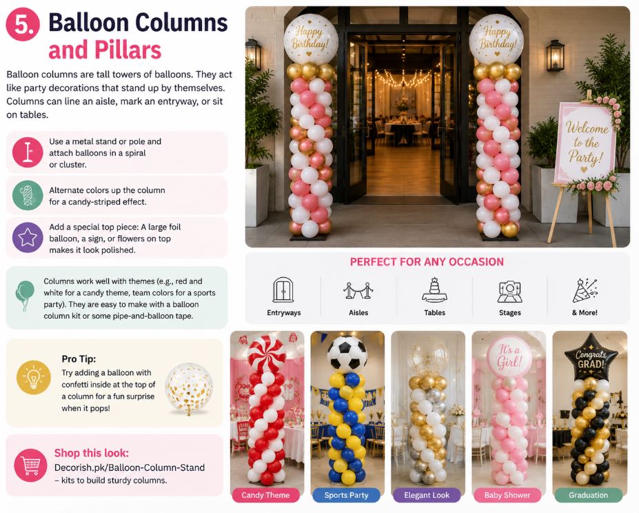 Balloon-Coulumn-and-Pillars/Decorish.pk
