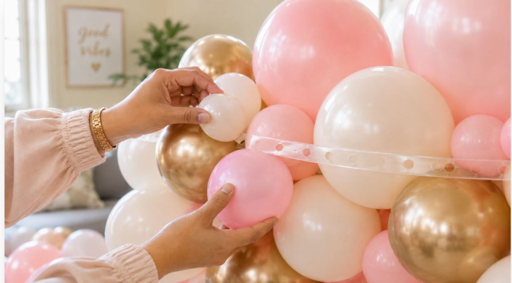 How to Make a Balloon Garland at Home (Step-by-Step)