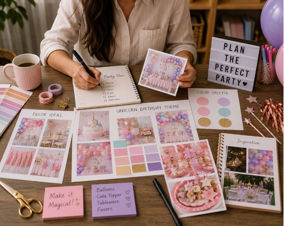 Planning a themed party with mood boards and decoration samples/decorish.pk
