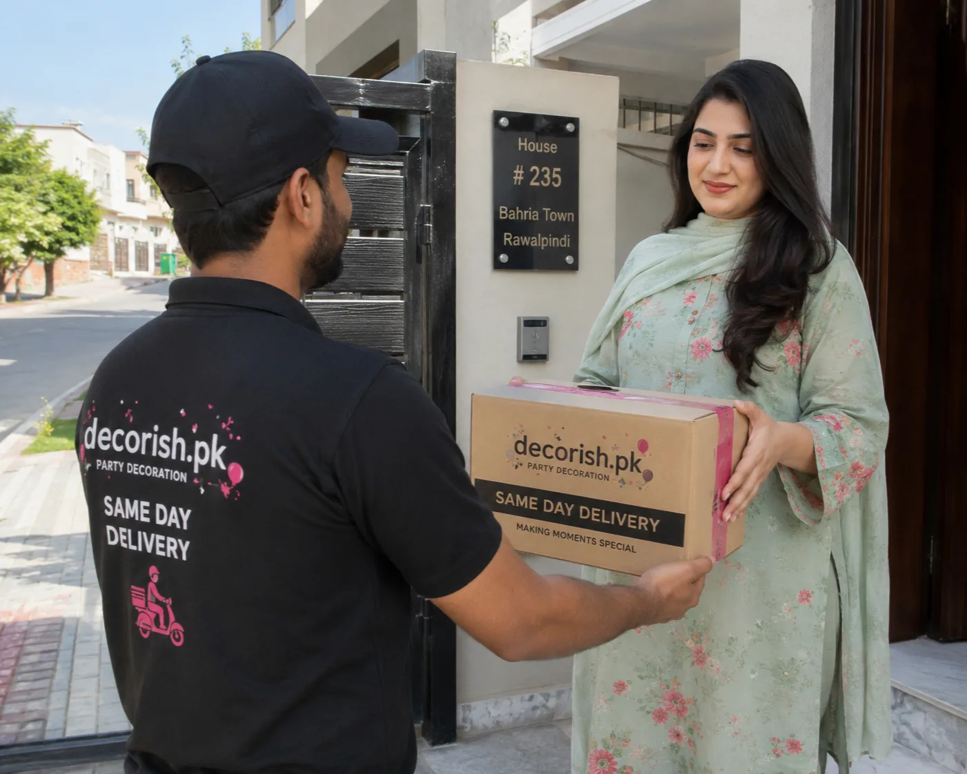 Same-day delivery of birthday decoration supplies in Rawalpindi/decorish.pk