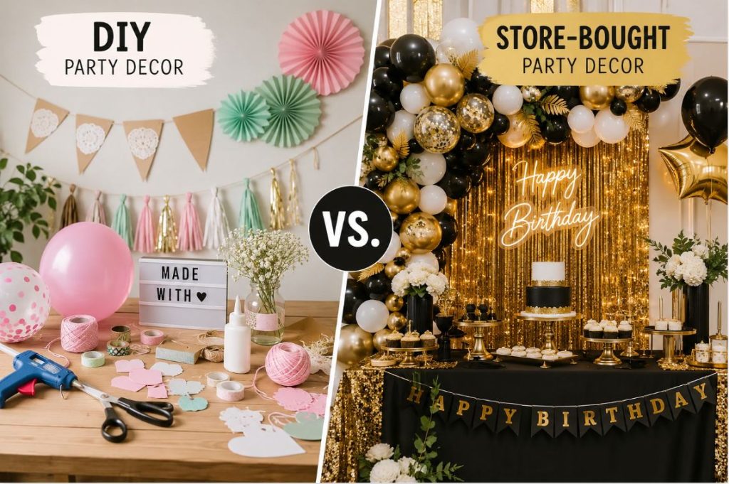 DIY vs. Store-Bought Party Decor: Which One’s Better?
