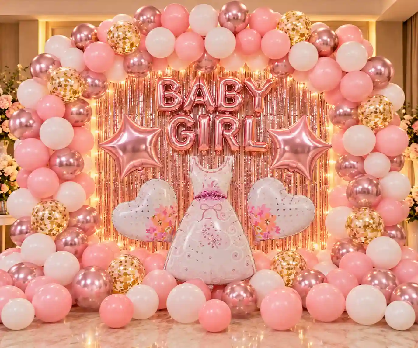 Blush-Baby-Girl-Theme/decorish.pk