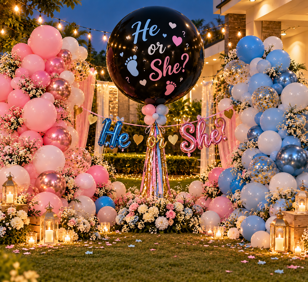 Gender Reveal Decoration Ideas Pakistan